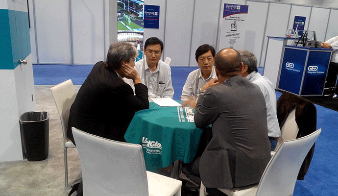 蘭迪機(jī)器，GLASSBUILD AMERICA 2014